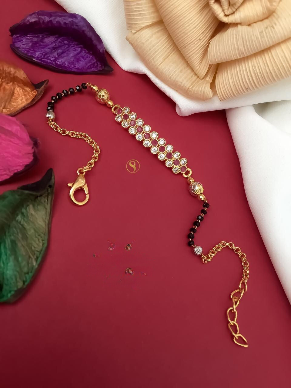 Gold Plated Hand Mangalsutra.