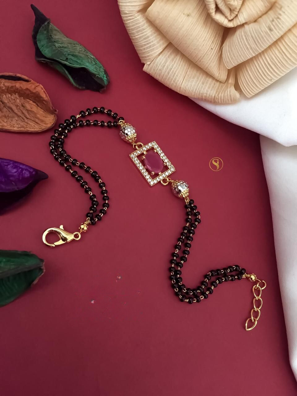 Gold Plated Hand Mangalsutra.